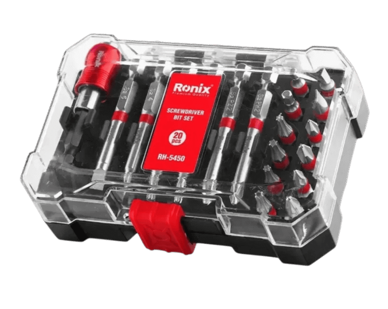Jogo De Bits Para Parafusadeira 19 Peças Ronix Rh-5450