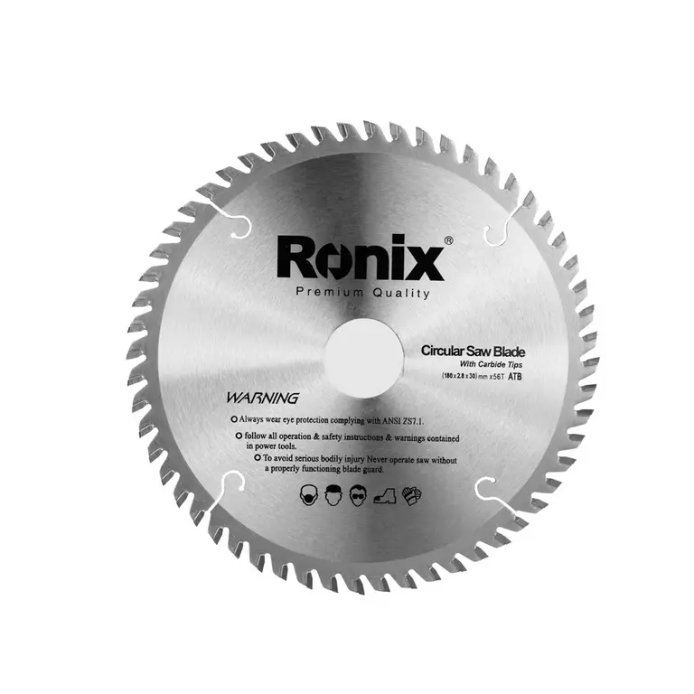 Disco Lâmina Serra Circular ATB 180X56D Ronix RH-5103