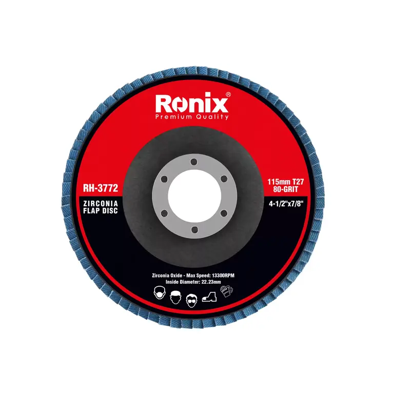 Disco Flappy 115mm P80 Para Acabamento Ronix RH-3772