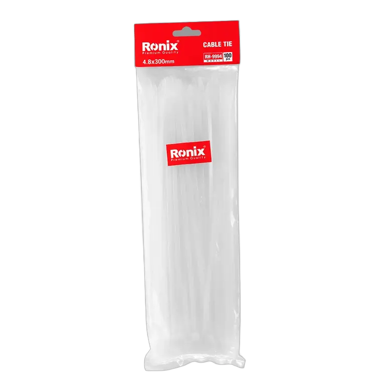 Kit 100 Abraçadeiras Nylona 300 x 4,8 mm Ronix RH-9994