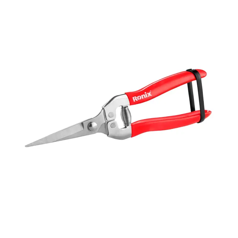 Tesoura Poda Jardim Cultivo Lâmina Aço Ronix RH-3150