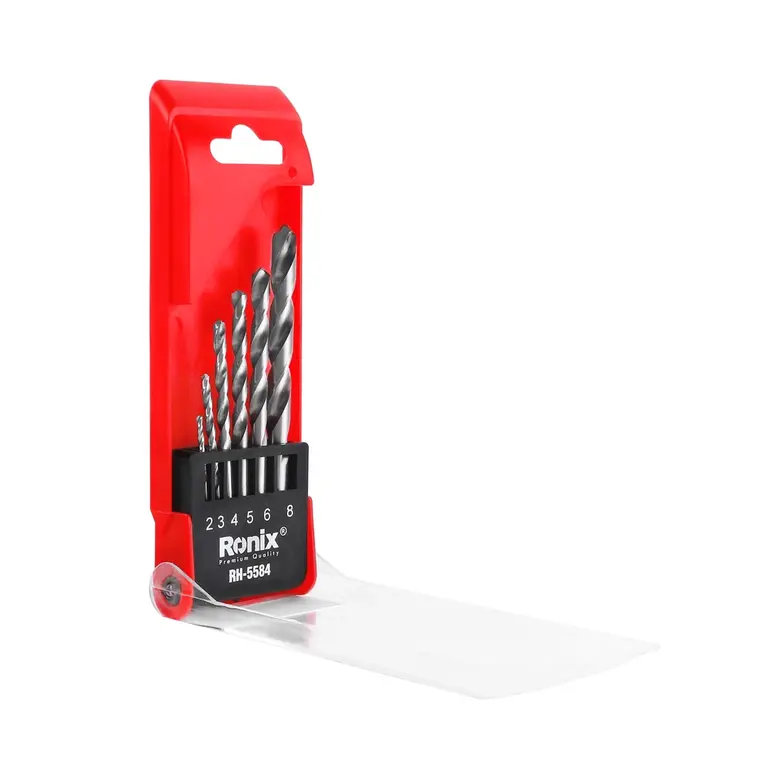 Conjunto De Brocas Para Concreto (4-5-6-8-10) Ronix RH-5831