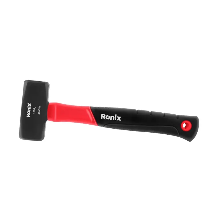 Marreta De Aço 1kg Cabo Fibra Emborrachado Ronix RH-4741