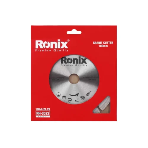 Disco De Corte Diamantado 180mm Ronix Rh-3522