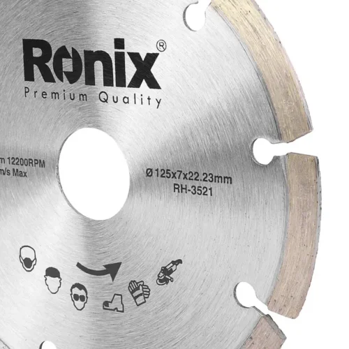 Disco De Corte Diamantado 125mm Ronix Rh-3521