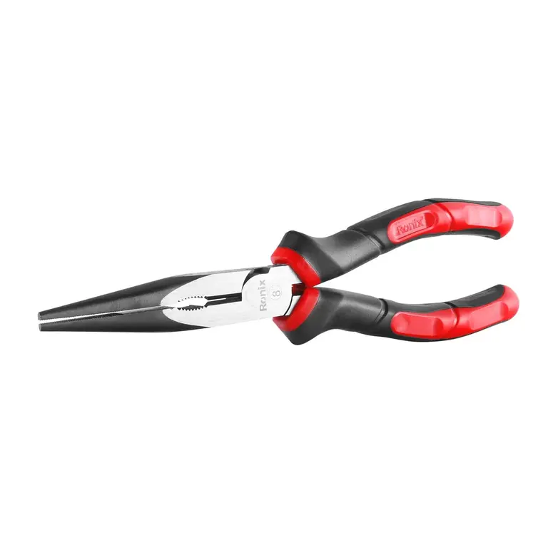 Alicate De Bico Meia Cana Reto 8   Ronix Rh-1358