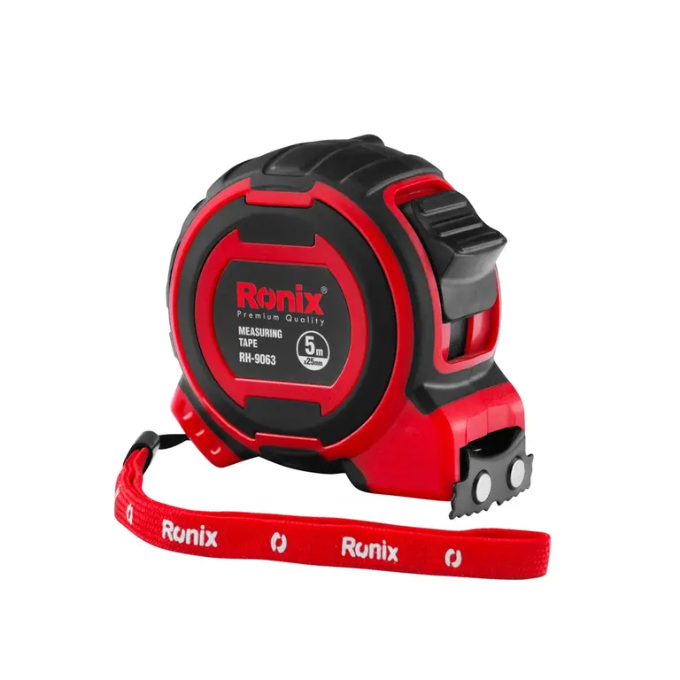 Trena Aço 5 Metros Emborrachada Maxi Series Ronix Rh-9063