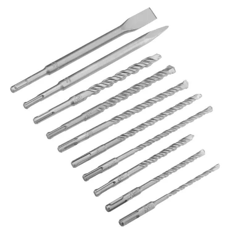 Conjunto De Brocas SDS Plus 10 Peças Ronix RH-5048